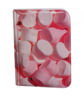 Porte-Cartes 20 pages bonbons roses