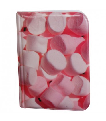 Porte-Cartes 20 pages bonbons roses