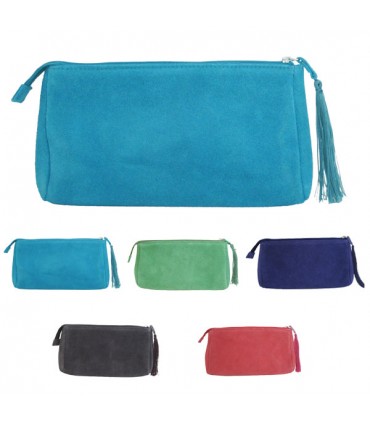 Trousse en cuir suédine Sultan