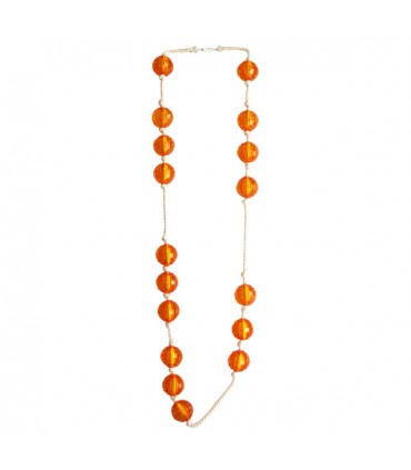 Sautoir Choupa Orange