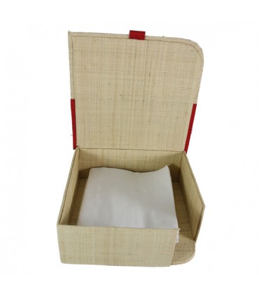 Porte-serviettes en papier couvert