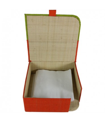 Porte-serviettes en papier couvert