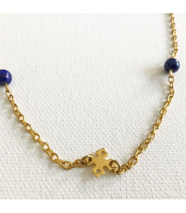 Collier long Petite Croix