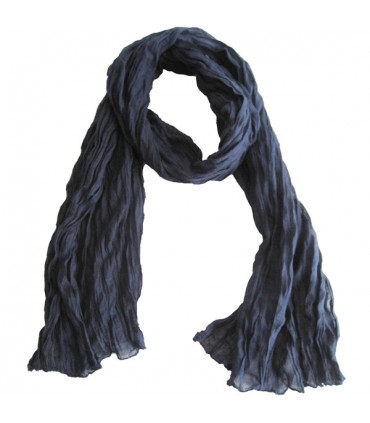 Chèche de Coton Indigo