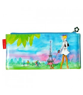 Pochette Paris petit chien