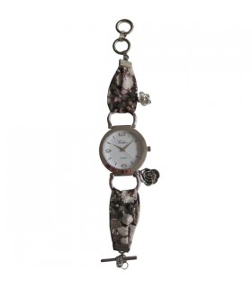 Montre bijou flowers kaki