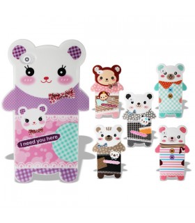 Coque iPhone 4 - 4S sweety animals
