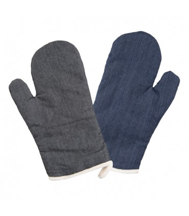Gant de Cuisine Tissu Denim