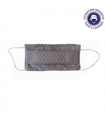 Masque en tissu Scandi taupe
