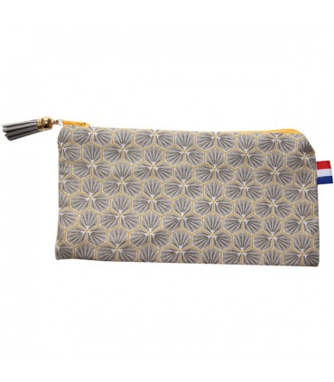 Trousse plate fleurie