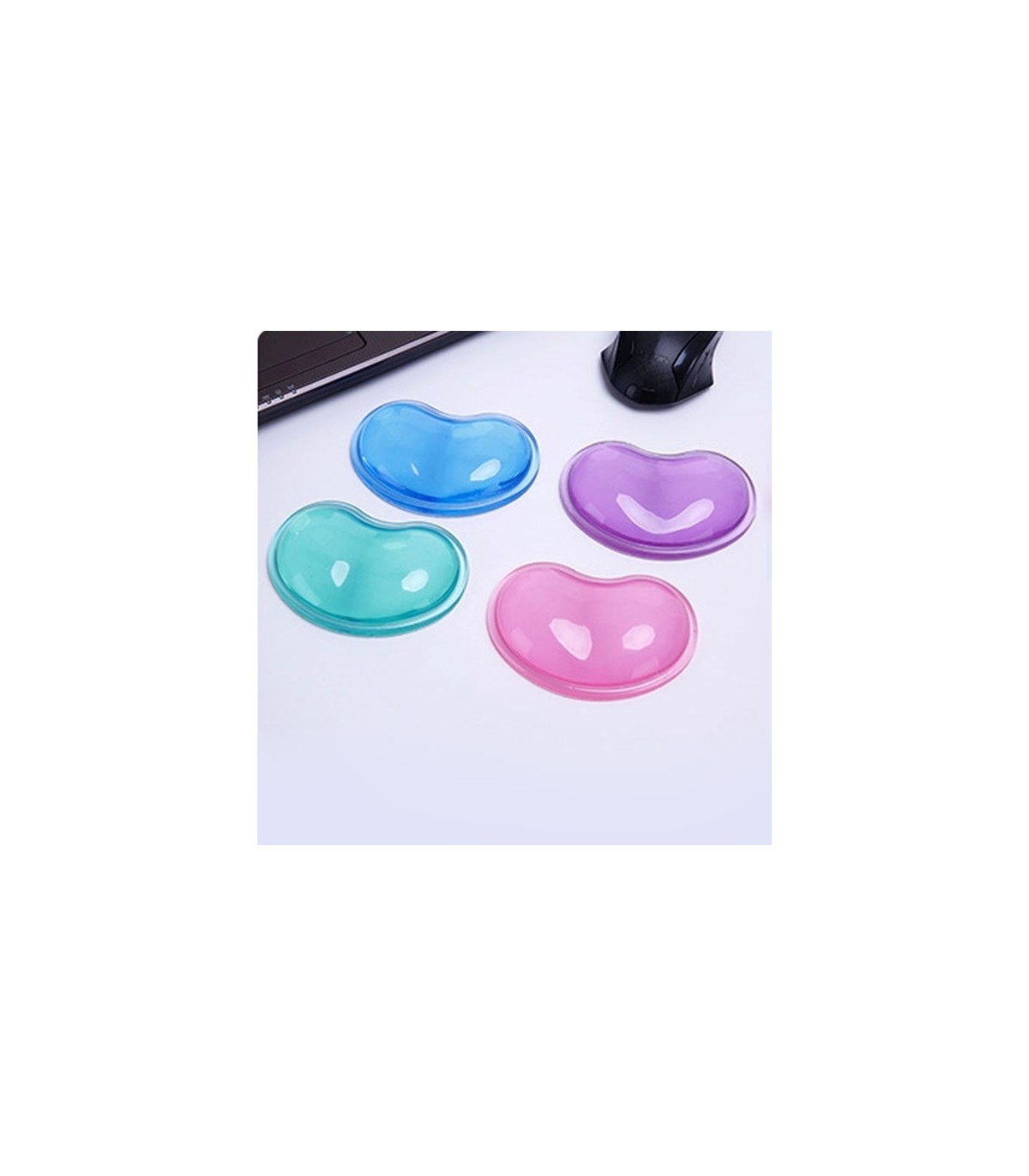 Repose poignet en silicone en forme de coeur, repose poignet original