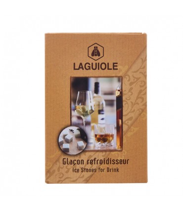 Glaçons refroidisseurs stéatite, coffret cadeau.