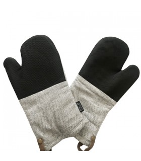 Gants de cuisine beige chiné Hercule