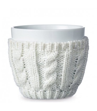 Tasse à thé cosy avec tricot