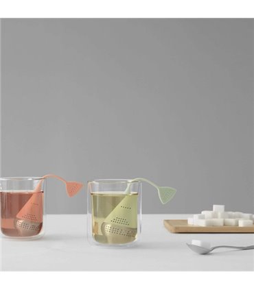 Infuseur à thé œuf noir