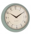 Horloge murale vintage vert pastel