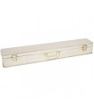 Console murale valise blanc cassé