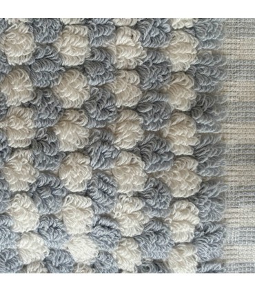 Drap de douche, drap de plage Hamam Payas oyster blue