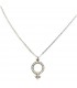 collier argent femme petite croix