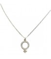 Collier argent petite croix