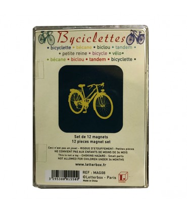 Magnets bicyclettes