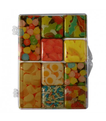 Set de 10 magnets bonbons Haribo