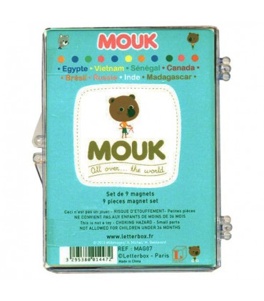 Set de 9 magnets bohème