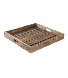 Plateau en Bois Brun