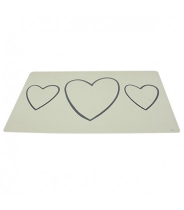 Sets de table plastifiés Aurore, le lot de 2