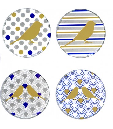 Dessous de Verre Oiseau