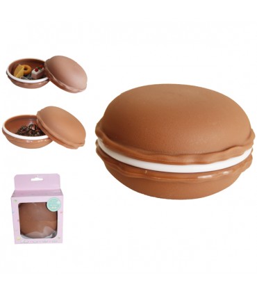 Boîte Macarons Marron