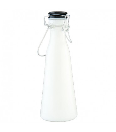 Bouteille en Verre Blanche Vintage