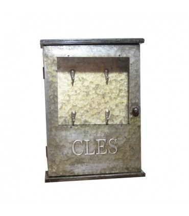 Boîte à clés en Zinc