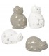 Chats décoratifs en porcelaine