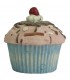 Tirelire cupcake cerise