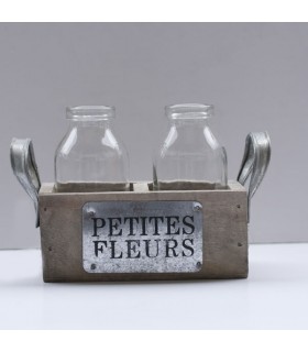 Duo vases petites fleurs