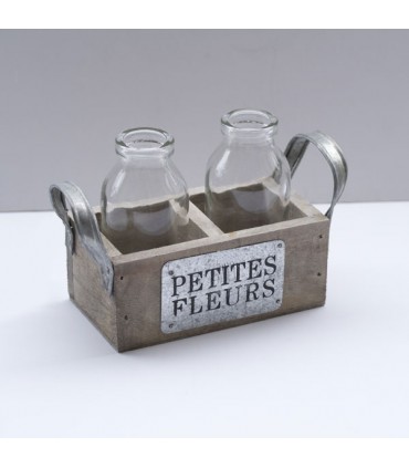 Duo vases petites fleurs