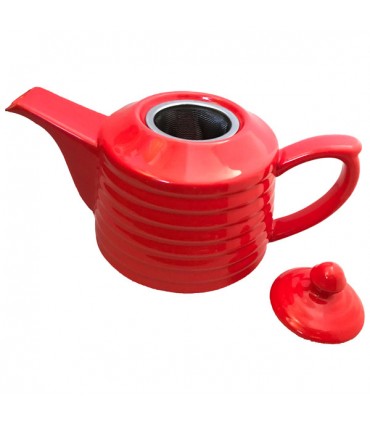 Théière avec filtre Rouge
