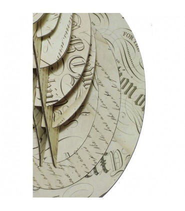 Trophée Cerf Naturel Calligraphie